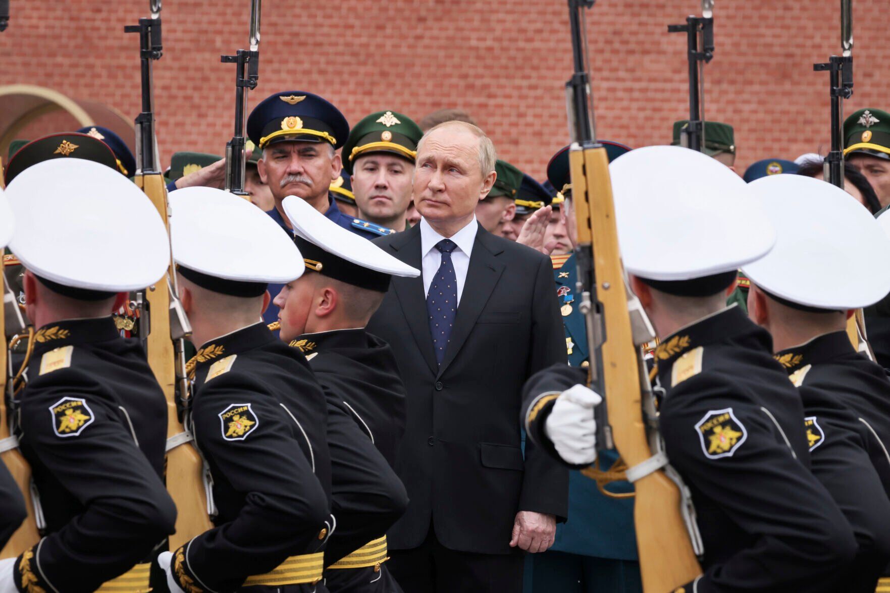 APTOPIX Russia Putin WWII Remembered